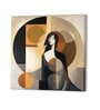 22 Inches Abstract Canvas Stretched Wall Art Printed Pinting