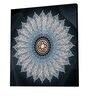 22 Inches Traditional Flower Canvas Stretched Wall Art Painting