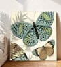 22 Inches Butterflie Canvas Stretched Wall Art Painting
