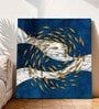 22 Inches Abstract Canvas Stretched Wall Art Painting