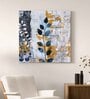 22 Inches Leafy Canvas Stretched Wall Art Printed Pinting