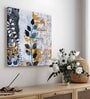 22 Inches Leafy Canvas Stretched Wall Art Printed Pinting
