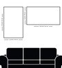 Abstract Circle and Square Prints Set of 4 Canvas Wall Painting White Frame