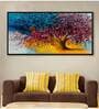 Abstract Colorful Tree Modern Art Long Big Canvas Art Print