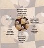 Brown Abstract Cotton Queen Double Size Bed Sheet With 2 Pillow Covers