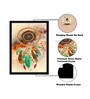 Abstract Dreamcatcher  Texture Paper Framed Art Print 