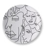 Abstract Elegance Wall Plate
