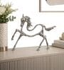Abstract Equine Silver Horse Sculptures
