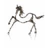 Abstract Equine Silver Horse Sculptures