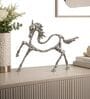 Abstract Equine Silver Horse Sculptures