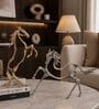 Abstract Equine Silver Horse Sculptures