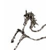 Abstract Equine Silver Horse Sculptures