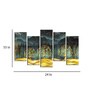 Abstract Eye Wall Mdf Art Panels Set of 5 Frames
