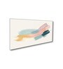 Abstract Four-Piece Painting Set Canvas Painting Black Frame