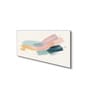 Abstract Four-Piece Painting Set Canvas Painting Black Frame