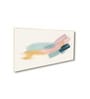 Abstract Four-Piece Painting Set Canvas Painting Gold Frame
