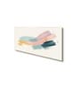 Abstract Four-Piece Painting Set Canvas Painting Gold Frame