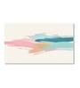 Abstract Four-Piece Painting Set Canvas Painting White Frame