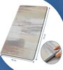 Abstract Microfibre 30x18 Inches Anti Skid Door Mat