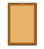 Abstract Geometry Black Engineered Wood Wall Painting