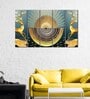 Abstract Geometry MDF Art Panel Set of 5