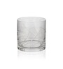 Abstract Gleam Whiskey Glass 285 Ml (Set Of 6)