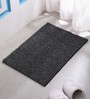 Grey Polyester AntiSkid Bath Mat