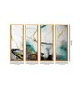 Culinary Multicolour Canvas Framed Abstract Art Panel Set of 4
