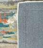 Multicolor Wool And Viscose Abstract 2  x 3  Feet Hand Tufted Carpet
