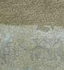 Blue Abstract Wool And Viscose 8 ft x 10 ft Hand Tufted Carpet