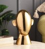 Head Gold Aluminium Human Figurine