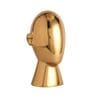 Head Gold Aluminium Human Figurine