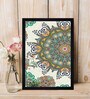 Cora Multicolour Wood & MDF Framed Art Print