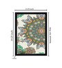 Cora Multicolour Wood & MDF Framed Art Print