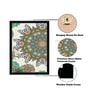 Cora Multicolour Wood & MDF Framed Art Print
