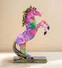Abstract Multi Colour Horse Decor 6.2 Inch