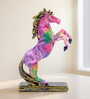 Abstract Multi Colour Horse Decor 6.2 Inch