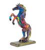 Abstract Multi Colour Horse Decor 6.2 Inch