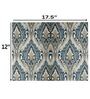 Abstract Multicolor (12 x 17.5) Satin (Set of 6) Placemats