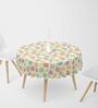 Trees (54x54) Multicolor Canvas Table Cloth