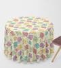 Trees (54x54) Multicolor Canvas Table Cloth