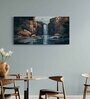 Abstract Nature Waterfall Canvas Print Stretched Frame