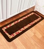 Brown Cotton 55 x 16 Inches Hand Tufted Floor Runner