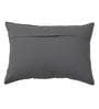 Blue Textured Cotton 16 x 24 Inches Embroidered Cushion Cover Blue Textured Cotton 16 x 24 Inches Embroidered Cushion Cover