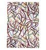 Multicolor Geometric  Wool 4 ft x 6 ft Hand Tufted Carpet