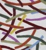 Multicolor Geometric  Wool 4 ft x 6 ft Hand Tufted Carpet