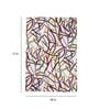 Multicolor Geometric  Wool 4 ft x 6 ft Hand Tufted Carpet