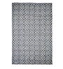 Abstract Pattern Cotton Hand Woven 4 X 6 Feet Carpet