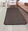 Black Jute 47 x 18 Inches Machine Made Floor Runner