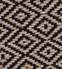 Black Jute 47 x 18 Inches Machine Made Floor Runner